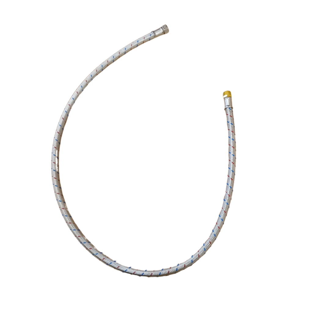 1/2″ Flexibel installationsslang 150 cm SK med lekande mutter i vinkel / UTV